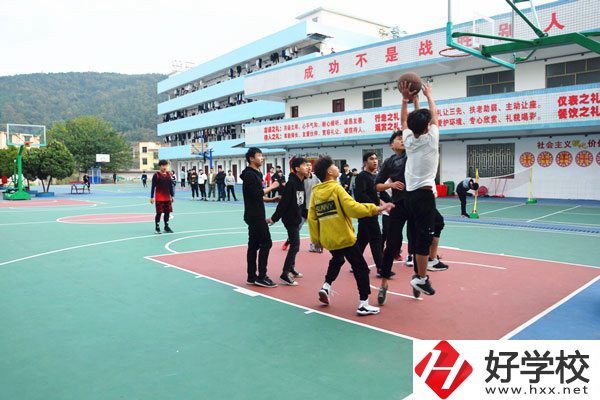 郴州科龍職業(yè)技術(shù)學?；@球場