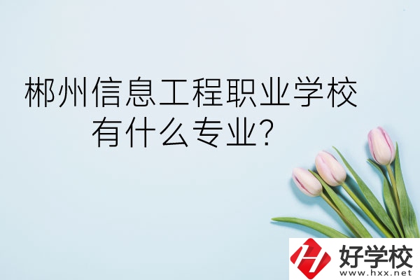 郴州信息工程職業(yè)學(xué)校有什么專業(yè)？